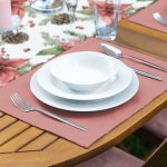 - ServisRunner-DuzRenkSet-10134-Kirmizi-Gul-Kozalak-Tasarimli-Dijital-Baskili-1-Adet-Runner-4-Adet-Pudra-Renkli-Amerikan-Servis-2 - Realhomes ServisRunner-DuzRenkSet-10134 Realhomes