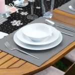 - ServisRunner-DuzRenkSet-10249-Siyah-Kar-Taneli-Zemin-Hediye-Paketleri-Desenli-1-Adet-Runner-4-Adet-Gri-Renkli-Amerikan-Servis-2 - Realhomes ServisRunner-DuzRenkSet-10249 Realhomes