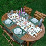 - ServisRunner-DuzRenkSet-2004-Kaktus-Desenli-Dijital-Baskili-1-Adet-Runner-4-Adet-Yesil-Renkli-Amerikan-Servis - Realhomes ServisRunner-DuzRenkSet-2004 Realhomes