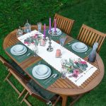 - ServisRunner-DuzRenkSet-2399-Ok-Motifli-Col-Bitkisi-Desenli-1-Adet-Runner-4-Adet-Yesil-Renkli-Amerikan-Servis - Realhomes ServisRunner-DuzRenkSet-2399 Realhomes