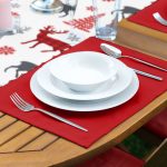 - ServisRunner-DuzRenkSet-3047-Beyaz-Zeminde-Yilbasi-Motifleri-Dijital-Baskili-1-Runner-4-Adet-Kirmizi-Renkli-Amerikan-Servis-2 - Realhomes ServisRunner-DuzRenkSet-3047 Realhomes