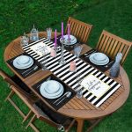 - ServisRunner-DuzRenkSet-3382-Siyah-Beyaz-Gold-Yazili-Modern-1-Adet-Runner-4-Adet-Siyah-Renkli-Amerikan-Servis - Realhomes ServisRunner-DuzRenkSet-3382 Realhomes