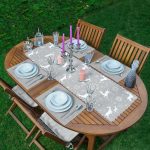 - ServisRunner-DuzRenkSet-3564-Gri-Zeminli-Geyikler-ve-Kar-Taneleri-Tasarimli-Zeminde-1-Runner-4-Gri-Renkli-Amerikan-Servis - Realhomes ServisRunner-DuzRenkSet-3564 Realhomes