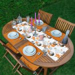 - ServisRunner-DuzRenkSet-5277-Mermer-Desen-Ve-Kuru-Yaprak-Motifli-1-Adet-Runner-4-Adet-Turuncu-Renkli-Amerikan-Servis - Realhomes ServisRunner-DuzRenkSet-5277 Realhomes