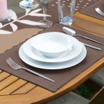 - ServisRunner-DuzRenkSet-5754-Realhomes-Bohemian-Ozel-Tasarim-1-Adet-Runner-4-Adet-Koyu-Kahverengi-Renkli-Amerikan-Servis-2 - Realhomes ServisRunner-DuzRenkSet-5754 Realhomes