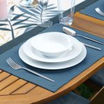 - ServisRunner-DuzRenkSet-7463-Beyaz-Zeminde-Renkli-Yaprak-Desenli-Modern-1-Adet-Runner-4-Adet-Mavi-Renkli-Amerikan-Servis-2 - Realhomes ServisRunner-DuzRenkSet-7463 Realhomes