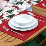 - ServisRunner-DuzRenkSet-8646-Beyaz-Zeminde-Cam-Agacli-Ekoseli-Geyik-Motifli-1-Adet-Runner-4-Adet-Bordo-Renkli-Amerikan-Servis-2 - Realhomes ServisRunner-DuzRenkSet-8646 Realhomes