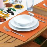 - ServisRunner-DuzRenkSet-8649-Beyaz-Zemin-Aycicek-Desenli-Ekoseli-Balkabagi-1-Adet-Runner-4-Adet-Turuncu-Renkli-Amerikan-Servis-2 - Realhomes ServisRunner-DuzRenkSet-8649 Realhomes