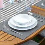 - ServisRunner-DuzRenkSet-8697-Beyaz-Zeminde-Gri-Ekose-Desenli-Dijital-Baskili-1-Adet-Runner-4-Adet-Gri-Renkli-Amerikan-Servis-2 - Realhomes ServisRunner-DuzRenkSet-8697 Realhomes