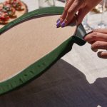 - SuplaRunner-DuzRenkSet-10048-Gorsel3 - Realhomes  Realhomes Tropik Yaprak Tasarımlı Üçgen Püsküllü Runner 1 Adet & 6 Adet Yeşil Renkli Supla Realhomes