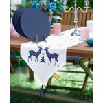 - SuplaRunner-DuzRenkSet-10077-Realhomes-Lacivert-Mery-Christmas-Geyik-Motifli-Ucgen-Puskullu-Runner-1-Adet-6-Adet-Lacivert-Renkli-Supla - Realhomes  Realhomes Lacivert Mery Christmas Geyik Motifli Üçgen Püsküllü Runner 1 Adet & 6 Adet Lacivert Renkli Supla Realhomes