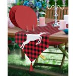 - SuplaRunner-DuzRenkSet-10196-Realhomes-Ekose-Zeminli-Geyik-Motifli-Ucgen-Puskullu-Runner-1-Adet-6-Adet-Kirmizi-Renkli-Supla - Realhomes  Realhomes Ekose Zeminli Geyik Motifli Üçgen Püsküllü Runner 1 Adet & 6 Adet Kırmızı Renkli Supla Realhomes