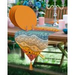 - SuplaRunner-DuzRenkSet-10257-Realhomes-Renkli-Etnik-Desen-Motifli-Ucgen-Puskullu-Runner-1-Adet-6-Adet-Turuncu-Renkli-Supla - Realhomes  Realhomes Renkli Etnik Desen Motifli Üçgen Püsküllü Runner 1 Adet & 6 Adet Turuncu Renkli Supla Realhomes