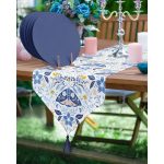 - SuplaRunner-DuzRenkSet-10408-Realhomes-Cicek-Kelebekli-Ozel-Tasarim-Ucgen-Puskullu-Runner-1-Adet-6-Adet-Lacivert-Renkli-Supla - Realhomes  Realhomes Çiçek & Kelebekli Özel Tasarım Üçgen Püsküllü Runner 1 Adet & 6 Adet Lacivert Rengarenk Supla Realhomes