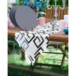 - SuplaRunner-DuzRenkSet-2381-Realhomes-Soyut-Rengi-Labirent-Tasarimli-Ucgen-Puskullu-Runner-1-Adet-6-Adet-Gri-Renkli-Supla - Realhomes  Realhomes Soyut Rengi Labirent Tasarımlı Üçgen Püsküllü Runner 1 Adet & 6 Adet Gri Renkli Supla Realhomes