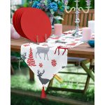 - SuplaRunner-DuzRenkSet-3047-Realhomes-Yilbasi-Geyikleri-Ucgen-Puskullu-Runner-1-Adet-6-Adet-Kirmizi-Renkli-Supla - Realhomes  Realhomes Yılbaşı Geyikleri Üçgen Püsküllü Runner 1 Adet & 6 Adet Kırmızı Renkli Supla Realhomes