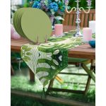 - SuplaRunner-DuzRenkSet-3336-Realhomes-Tropik-Yaprak-Tasarimli-Ucgen-Puskullu-Runner-1-Adet-6-Adet-Yesil-Renkli-Supla - Realhomes  Realhomes Tropik Yaprak Tasarımlı Üçgen Püsküllü Runner 1 Adet & 6 Adet Yeşil Renkli Supla Realhomes