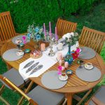 Realhomes Karakalem Tüy Tasarımlı Üçgen Püsküllü Runner 1 Adet & 6 Adet Gri Renkli Supla Realhomes