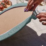 Realhomes Bohem Özel Tasarım Üçgen Püsküllü Runner 1 Adet & 6 Adet Mint Yeşili Renkli Supla Realhomes