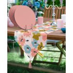 - SuplaRunner-DuzRenkSet-7262-Realhomes-Pudra-Zeminli-Renkli-Papatya-Tasarimli-Ucgen-Puskullu-Runner-1-Adet-6-Adet-Pudra-Renkli-Renkli-Supla - Realhomes  Realhomes Pudra Zeminli Renkli Papatya Tasarımlı Üçgen Püsküllü Runner 1 Adet & 6 Adet Pudra Renkli Renkli Supla Realhomes