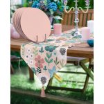 - SuplaRunner-DuzRenkSet-7281-Realhomes-Pembe-Zeminli-Cicek-Temali-Ucgen-Puskullu-Runner-1-Adet-6-Adet-Pembe-Renkli-Supla - Realhomes Realhomes Pembe Zeminli Çiçek Temalı Üçgen Püsküllü Runner 1 Adet & 6 Adet Pembe Rengarenk Supla Realhomes