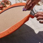 - SuplaRunner-DuzRenkSet-7296-Gorsel3 - Realhomes  Realhomes Renkli Tropik Yaprak Tasarımlı Üçgen Püsküllü Runner 1 Adet & 6 Adet Turuncu Renkli Supla Realhomes