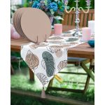 - SuplaRunner-DuzRenkSet-7480-Realhomes-Soft-Yaprak-Cizimli-Ucgen-Puskullu-Runner-1-Adet-6-Adet-Vizon-Renkli-Supla - Realhomes  Realhomes Soft Yaprak Çizimli Üçgen Püsküllü Runner 1 Adet & 6 Adet Vizon Renkli Supla Realhomes