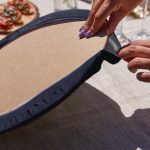 Realhomes Onedraw Tasarımlı Üçgen Püsküllü Runner 1 Adet & 6 Adet Lacivert Renkli Supla Realhomes