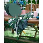 - SuplaRunner-DuzRenkSet-835-Realhomes-Yesil-Tropik-Yaprak-Tasarimli-Ucgen-Puskullu-Runner-1-Adet-6-Adet-Koyu-Yesil-Renkli-Supla - Realhomes  Realhomes Yeşil Tropik Yaprak Tasarımlı Üçgen Püsküllü Runner 1 Adet & 6 Adet Koyu Yeşil Renkli Supla Realhomes