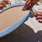 - SuplaRunner-DuzRenkSet-8434-Gorsel3 - Realhomes  Realhomes Bahar Temalı  Üçgen Püsküllü Runner 1 Adet & 6 Adet Açık Mavi Renkli Supla Realhomes