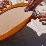 - SuplaRunner-DuzRenkSet-8529-Gorsel3 - Realhomes  Realhomes Halloween Temalı Kabak Tasarımlı Üçgen Püsküllü Runner 1 Adet & 6 Adet Hardal Renkli Supla Realhomes