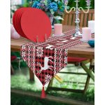 - SuplaRunner-DuzRenkSet-8735-Realhomes-Yilbasi-Temali-Geyik-Motifli-Ucgen-Puskullu-Runner-1-Adet-6-Adet-Bordo-Renkli-Supla - Realhomes  Realhomes Yılbaşı Temalı Geyik Motifli Üçgen Püsküllü Runner 1 Adet & 6 Adet Bordo Renkli Supla Realhomes