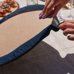 - SuplaRunner-DuzRenkSet-8809-Gorsel3 - Realhomes  Realhomes Mavi Rengarenk Beyaz Çiçekli Üçgen Püsküllü Runner 1 Adet & 6 Adet Mavi Rengarenk Supla Realhomes