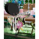 - SuplaRunner-DuzRenkSet-real26-Realhomes-Cizgili-Zemin-Renkli-Gul-Motifli-Ucgen-Puskullu-Runner-1-Adet-6-Adet-Siyah-Renkli-Supla - Realhomes  Realhomes Çizgili Zemin Renkli Gül Motifli Üçgen Püsküllü Runner 1 Adet & 6 Adet Siyah Renkli Supla Realhomes