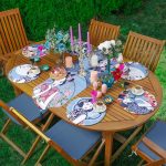 - SuplaRunnerSet102-61li-Mavi-Zeminli-Japon-Kadin-Figurlu-Supla-Runner-Seti - Realhomes 6+1'li Mavi Zeminli Japon Kadın Figürlü Supla Runner Seti Realhomes