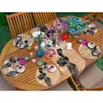 6+1'li Etnik Afrika Tasarımlı Supla Runner Seti Realhomes