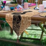 6+1'li Etnik Afrika Tasarımlı Supla Runner Seti Realhomes