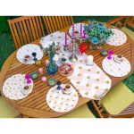 - SuplaRunnerSet11-61li-Pembe-Cizgili-Gold-Detayli-Ask-Temali-Supla-Runner-Seti-1 - Realhomes  6+1'li Pembe Çizgili Gold Detaylı Aşk Temalı Supla Runner Seti Realhomes