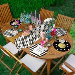 6+1'li Sweet Holiday Temalı Gold Detaylı Supla Runner Seti Realhomes