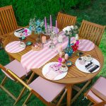 6+1'li Özel Tasarım Pembe Renk Detaylı Supla Runner Seti Realhomes