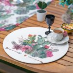 6+1'li Kaktüs Tasarımlı Supla Runner Seti Realhomes