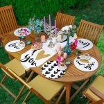 6+1'li I Love You Temalı Özel Tasarım Supla Runner Seti Realhomes