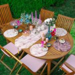 - SuplaRunnerSet125-61li-Mor-Temali-Mermer-Tasarimli-Supla-Runner-Seti - Realhomes 6+1'li Mor Temalı Mermer Tasarımlı Supla Runner Seti Realhomes