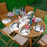 6+1'li Karakalem Rujlu Kadın Tasarımlı Supla Runner Seti Realhomes