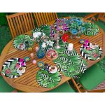 - SuplaRunnerSet139-61li-Geometrik-Cizgiler-Uzerinde-3D-Yaprak-Tasarimli-Supla-Runner-Seti-1 - Realhomes  6+1'li Geometrik Çizgiler Üzerinde 3D Yaprak Tasarımlı Supla Runner Seti Realhomes