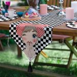 - SuplaRunnerSet146-61li-Kareli-Dama-Zeminli-Opucuk-Atan-Kiz-Tasarimli-Supla-Runner-Seti-2 - Realhomes  6+1'li Kareli Dama Zeminli Öpücük Atan Kız Tasarımlı Supla Runner Seti Realhomes