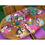 - SuplaRunnerSet151-61li-Pop-Art-Women-Girl-Ozel-Tasarimli-Supla-Runner-Seti-1 - Realhomes  6+1'li Pop-Art Women Girl Özel Tasarımlı Supla Runner Seti Realhomes