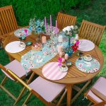 - SuplaRunnerSet152-61li-Pembe-Mint-Yesili-Home-Sweet-Home-Temali-Supla-Runner-Seti - Realhomes 6+1'li Pembe & Mint Yeşili Home Sweet Home Temalı Supla Runner Seti Realhomes