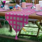 - SuplaRunnerSet158-61li-Gri-Fusya-Kolaji-Ozel-Tasarimli-Supla-Runner-Seti-2 - Realhomes  6+1'li Gri & Fuşya Kolajı Özel Tasarımlı Supla Runner Seti Realhomes