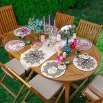 - SuplaRunnerSet159-61li-Medusa-Goz-Tasarimli-Supla-Runner-Seti - Realhomes  6+1'li Medusa & Göz Tasarımlı Supla Runner Seti Realhomes